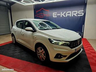 dacia sandero 1.0tce 90ch confort - garantie 12 mois