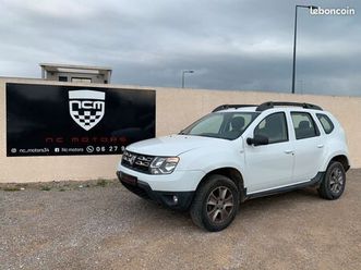 dacia duster 1.5 dci 110 cv boite auto ambiance - garantie 12 mois, distri ok, clim, bluetooth, attelage, radars ar..