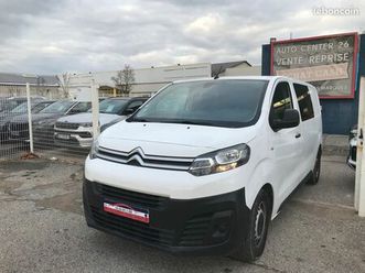 citroën jumpy hdi 120cv an 2020 1 er main attelage/6 places/clim prix canon ttc tva récupérable