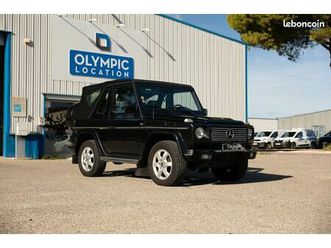 mercedes-benz classe g 400 cdi cabriolet 2002 - garantie