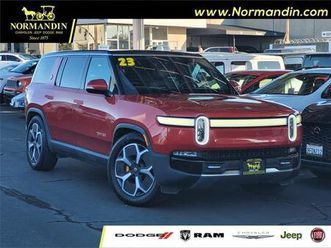 used 2023 rivian r1s adventure quad motor large pack