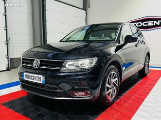 vw tiguan 2.0 tdi 150 ch sound boite 6 / camera de recul / carplay / park assist / jantes alu / clim / garantie