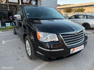 chrysler grand, voyager 2.8 crd limited garantie 12 mois 7 places