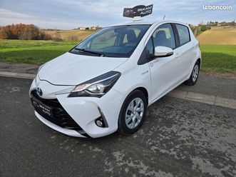toyota yaris hybride affaires my19 100h france business