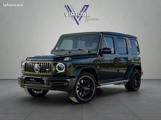 mercedes classe g 63 amg v8 4.0 biturbo 585ch | pack carbone • night paket • burmester • toit ouvrant