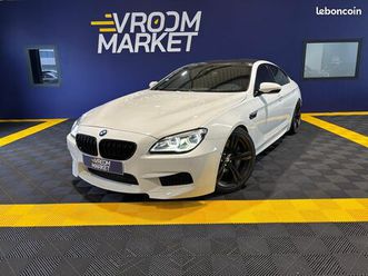 bmw m6 f06 pack competition 600 – boîte auto – 2016 – 156 000 km - stage 1 - carplay - ciel etoilee