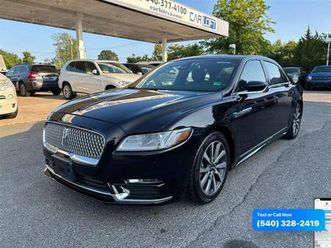 2017 lincoln continental livery - call/text 540-328-2419