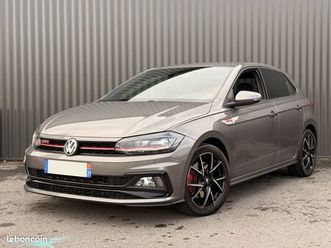 volkswagen polo vi gti 2.0 tsi 200ch dsg6, garantie 12 mois | carplay | caméra | 2ème main