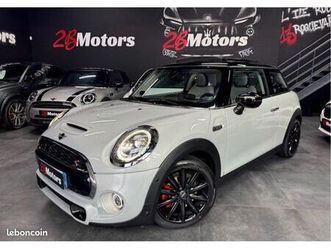 mini cooper s 2.0 i 192ch (f56) dct7 edition greewich•toit ouvrant pano•jantes 17p étriers rouge•camera•radars av/ar•carplay•gps•affichage tête haute•lumières d