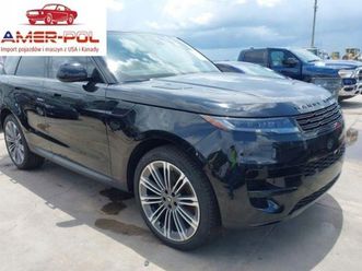 land rover range rover sport p360 se 2025 3.0l 3.0 benzyna 355km