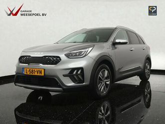 kia niro - 1.6 gdi phev plug-in hybrid dynamicplusline - lederen bekelding- stoel- en stuurverwarming