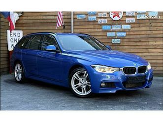 série 3 touring f31 320d 190ch m sport bleu estoril hud - pano - xdrive - 95000km