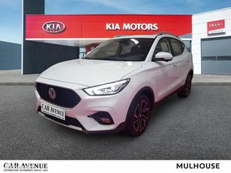 mg motor zs 1.0 t-gdi 111ch luxury garantie 12/30 top carplay sièges chauffants led