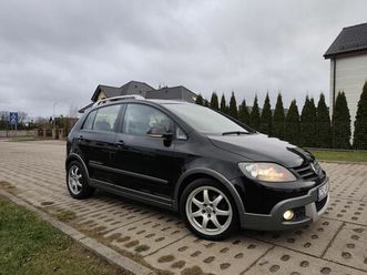 volkswagen golf plus 2,0tdi 8v wersja cross, ladne wnętrze, okazja!! slupsk • olx.pl