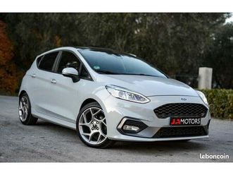 ford fiesta st 1.5l 200cv - pack perf - toit ouvrant - b&o - carplay - volant chauffant - carbon