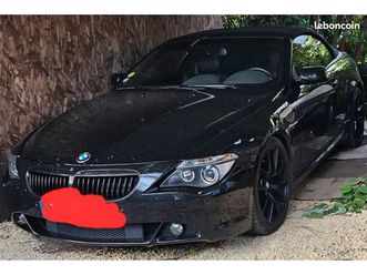 bmw 645ci e64 cabriolet pack m