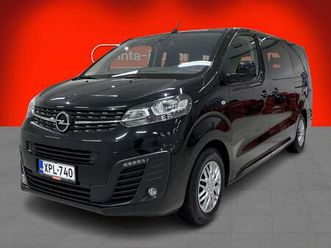 opel zafira-e life l comfort 136 automaatti 75 - juuri saapunut, 9-paikkainen, soh 92,3%, 180* kamera, keyless, blis, 2x renkaat