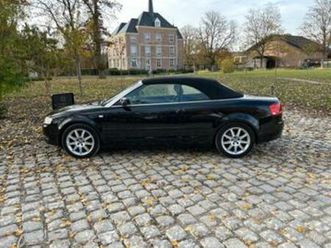 audi a4 2.0 tfsi 147kw cabrio aut 2006 zwart — audi — marktplaats