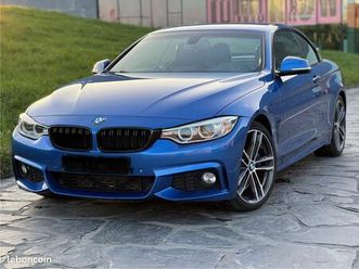 bmw série 425da cabriolet m sport état neuf / full option / full cuir / sièges chauffants et électriques / carnet complet / première main / garantie