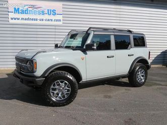 ford bronco 4 doors badlands ecoboost 2022