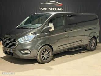 ford transit custom kombi 2.0 tdci 170 - bva tourneo 8 places ou pmr l2h1 titanium x