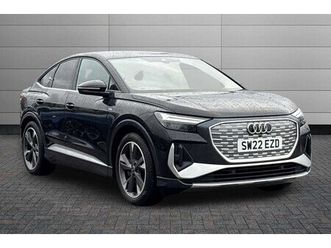 audi q4 sportback e-tron s line 40