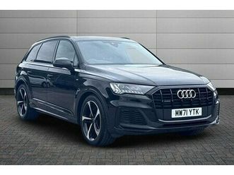 audi q7 suv black edition 55 tfsi quattro tiptronic