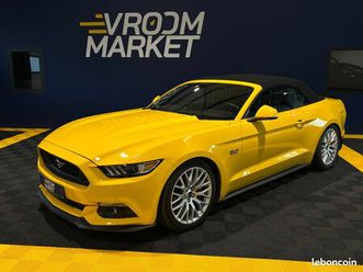 ford mustang 5.0 v8 421ch fastback gt cabriolet – manuelle – 22 000 km