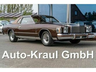 chrysler cordoba coupe v8 5.2l two door oldimer inclusiv