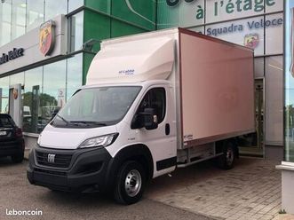 fiat ducato grd vol l3 3.5 maxi heavy duty 140ch s&s caisse grand volume (hayon + auvent + capucine)