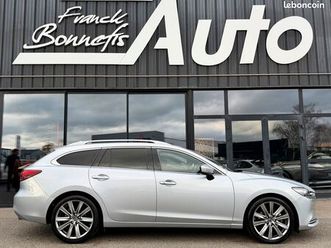 mazda 6 fw 2.2 skyactiv-d 184ch sélection bva / caméra 360° / toit ouvrant / sièges chauffants et ventilés / apple carplay