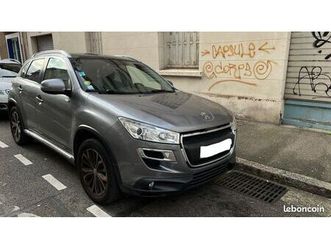 peugeot 4008 1.6 hdi 115 style 4wd – 2017 – entretien nickel, sièges cuir, toit panoramique