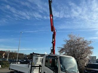 isuzu m27 150cv grue fassi radio + benne acier 59000 h.t