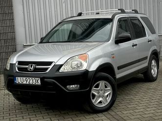 honda cr-v ii, salon polska, 4x4, gaz, doinwestowany, zadbany lublin • olx.pl