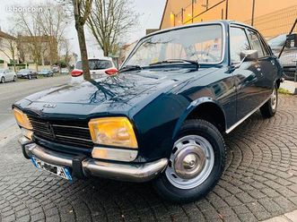 peugeot 504 grand luxe - gl 2.0 95chx bv4 - superbe ancienne voiture de collection - 4xcb