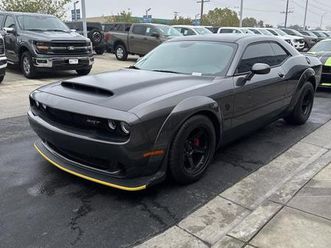 used 2018 dodge challenger srt demon