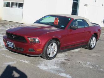 used 2010 ford mustang premium