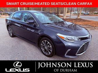 used 2017 toyota avalon xle