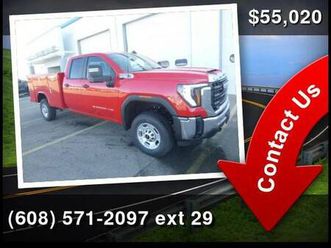 2024 gmc gmc sierra 2500hd 4x2 double cab service/utility truck