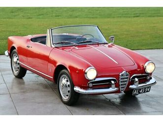 alfa romeo - giulietta spider 1300 - 1956
