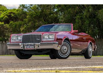 1984 buick riviera convertible