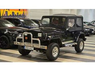 jeep wrangler 4.0 4wd,automat, lågmil,fint skick, nybesiktigad