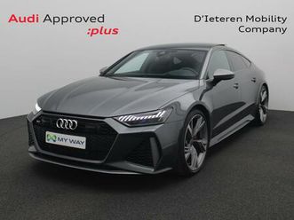 audi rs 7 sportback 4.0 v8 tfsi 630 pk tiptronic / leder / camera / open dak