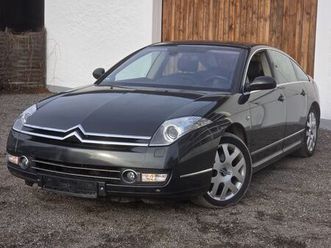 citroën c6 exclusive leder alu hud s-h tüv