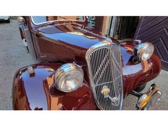 1949 citroen traction avant marron manuel conduite à droi...
