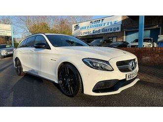 2017 mercedes-benz c class 4.0 amg c63 auto 5dr estate petrol automatic