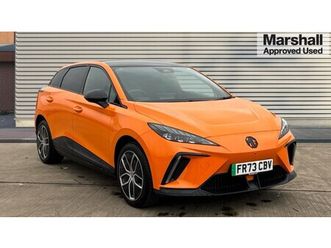 mg mg4 180kw trophy ev extended range 77kwh 5dr auto