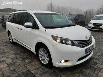 toyota sienna 3,5l v6 4x4, 7míst, tažné