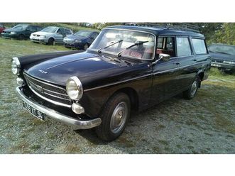 1965 peugeot 404 noir manuel, 4 vitesses conduite à gauch...