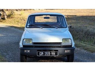 1972 renault 5 blanc manuel, 4 vitesses conduite à gauche...